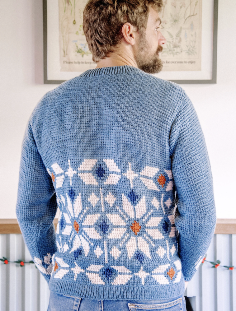 men's Christmas sweater crochet patterns